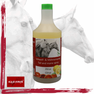 Schweif- & Mähnenspray - Zitrus - 750 ml - Sprühflasche